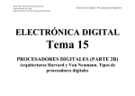 Tema 15 Procesadores digitales Parte 2B