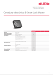 Cerradura electrónica B-Smart-Lock Master