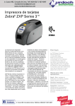 Impresora de tarjetas Zebra® ZXP Series 3™