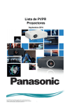 Panasonic Proyectores