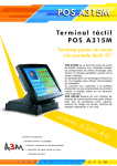 Terminal táctil POS A315M