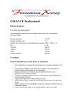 GSH 5 CE Professional Datos técnicos