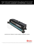 hp® color laserjet enterprise cm4540