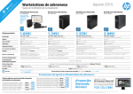 HP Top Value agosto 2015 workstations