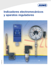 Indicadores electromecánicos y aparatos reguladores