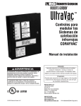 ULTRAVAC ™ Manual de Instalación, Operación