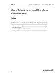 Manejo de los Archivos con el Reproductor AMP