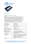 SigLite LCD 1x5 Tipo de sensor Tablero Táctil Tipo de bolígrafo