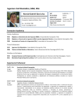 Ingeniero Civil Biomédico, MBA, MSc