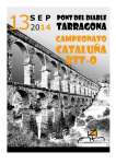 Boletín final Campeonato Cataluña BTT