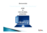 Presentación “On the Desktop”