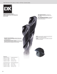 High Performance Drills Ideal for Steels and Cast Materials Up to12xD