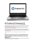 HP ProBook 655 Notebook PC