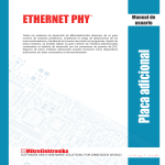 ETHERNET PHY Manual de usuario
