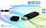 Adaptador USB de Red Inalámbrica