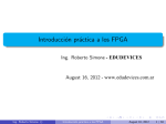 Introducción práctica a los FPGA