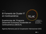El Fomento de Cluster IT en Centroamérica