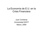 La Economía de EU en la Crisis Financiera