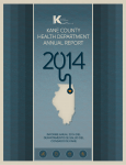 KANE COUNTY HEALTH DEPARTMENT ANNUAL REPORT