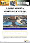 2910 -running valencia + dorsal maraton 20nov 2n