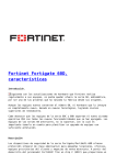 Fortinet Fortigate 60D, características