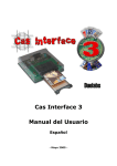 Cas Interface 3 Manual del Usuario