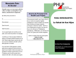 Immigrant Brochure Children`s Health Spanish