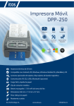 Impresora Móvil DPP-250