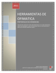 HERRAMIENTAS DE OFIMATICA