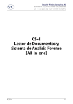 CS-1 Lector de Documentos y Sistema de Analisis Forense [All-In-one]
