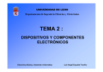 Tema 2- Dispositivos y Componentes Electrónicos