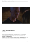 Spike y Buffy, amor y repulsión (por Ehiztari)