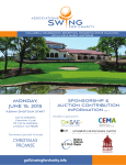 golf@swingforcharity.info MONDAY, JUNE 15, 2015