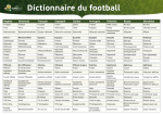 Dictionnaire du football