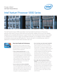 Intel Itanium Processor 9300 Series