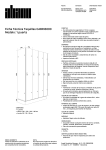 Ficha Técnica Taquillas CABRI3000 Modelo: 1 puerta