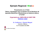 Ejemplo Regional: México
