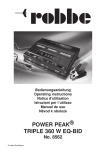 POWER PEAK® TRIPLE 360 W EQ-BID