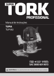 Manual de Instruções TUP 812 Super Tork Profissional