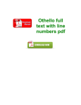 Othello full text with line numbers pdf