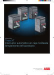 Tmax XT Interruptor automático en caja moldeada Simplemente