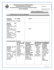 SERVICIO NACIONAL DE APRENDIZAJE SENA SISTEMA