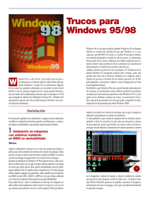 Trucos para Windows 95/98