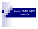 Servidor AS/400 de IBM - OS/400 -