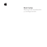 Manual de instalación y configuración de Boot Camp