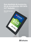 Guía detallada de instalación. Kit de Actualización SSD