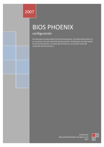 bios phoenix - Informatica Facil
