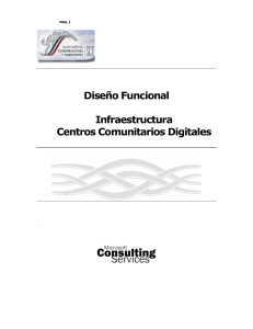 Diseño Funcional Infraestructura Centros Comunitarios