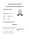 Alejandro Velazquez Mena - Páginas Personales UNAM