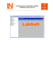 Instrucciones de instalación LabSoft Instalación local y